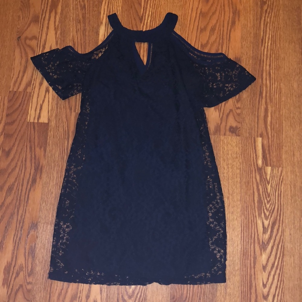 Blue dress